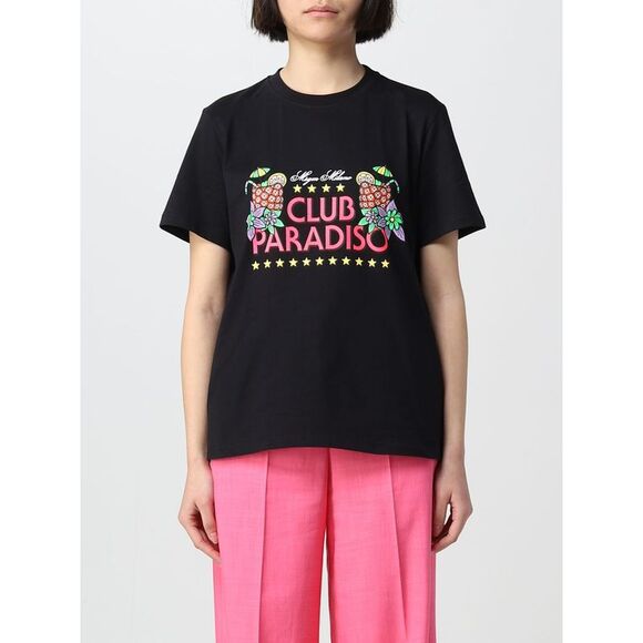 Msgm T-Shirt Woman Black